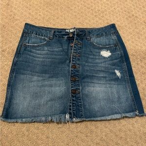 Denim skirt